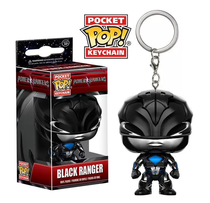 Power Rangers - POP! Keychain - Power Rangers - Black Ranger