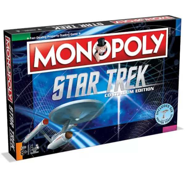 Monopoly Movies & TV Series - Monopoly Édition Star Trek Continuum