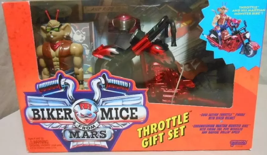 Biker Mice From Mars - Throttle Gift Set