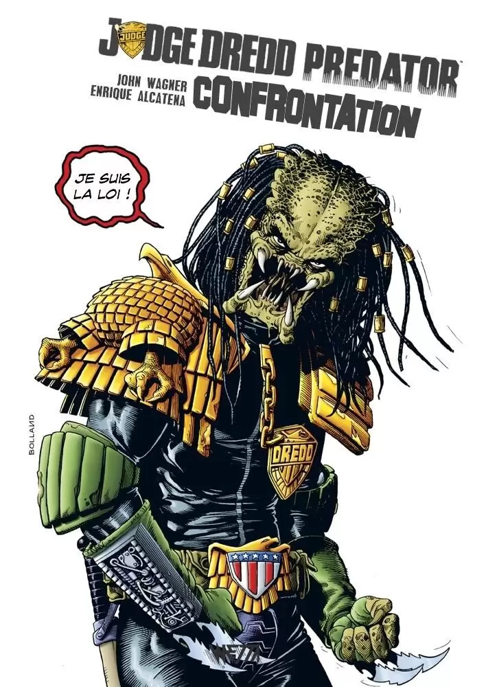 Judge Dredd/Aliens/Predator - Judge Dredd / Predator : Confrontation