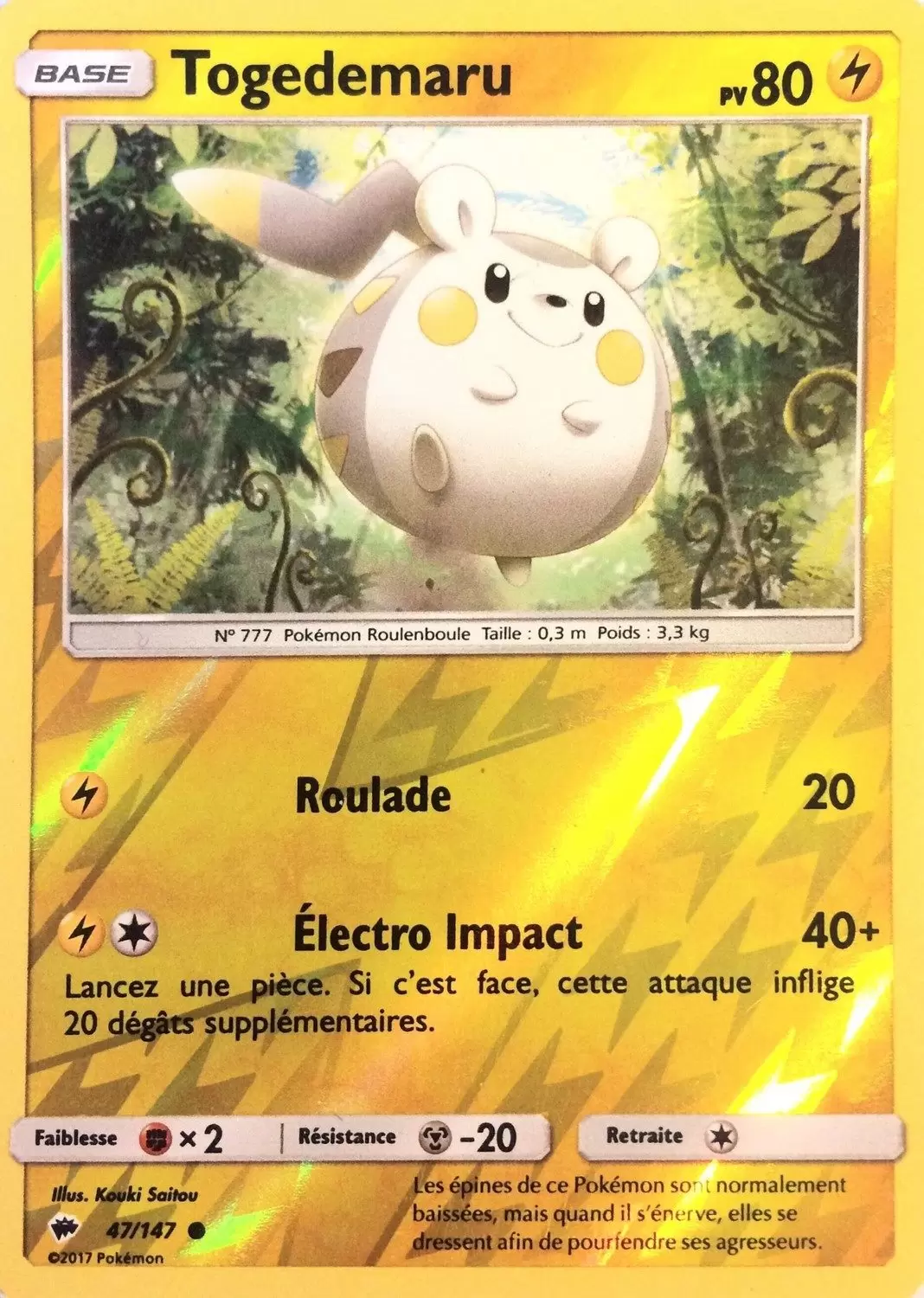 Ombres Ardentes - Togedemaru Reverse