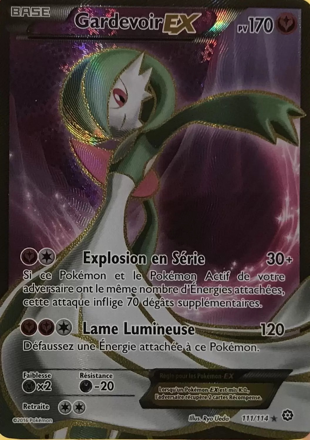 Pokémon XY Offensive Vapeur - Gardevoir EX