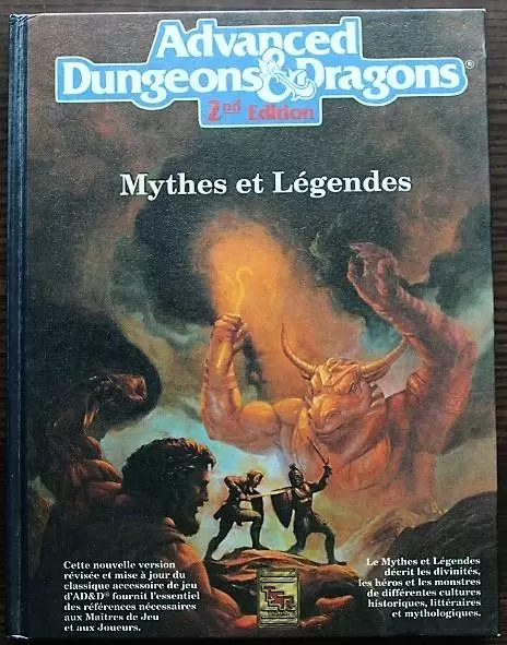 Advanced Dungeons & Dragons - 2ème édition - Mythes et légendes