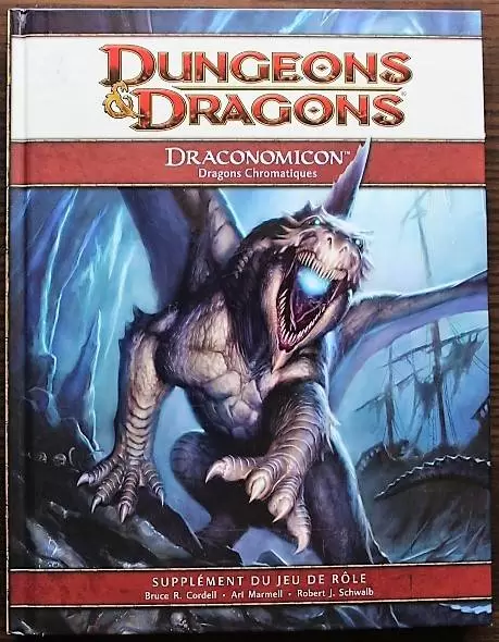 D&D 4eme édition - Draconomicon - Dragons chromatiques