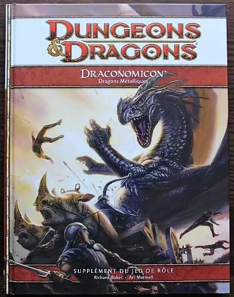 D&D 4eme édition - Draconomicon - Dragons métalliques
