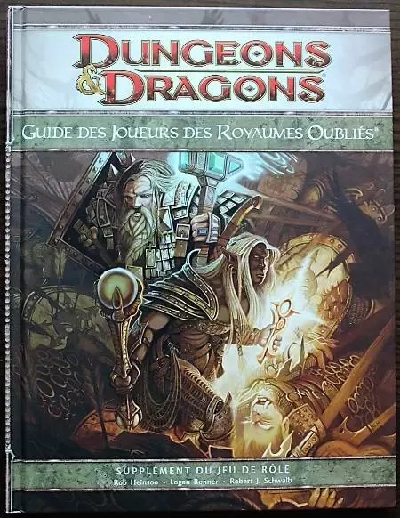 D&D 4eme édition - Guide des joueurs des Royaumes oubliés
