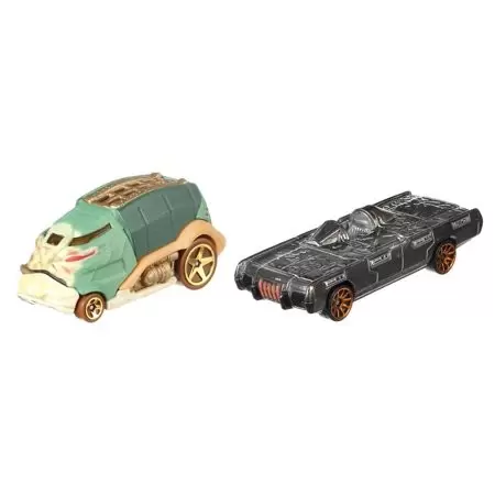 Character Cars Star Wars - Jabba The Hut and Han Solo Carbonite