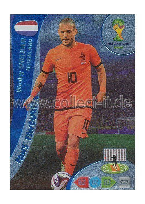 Wesley SNEIJDER FIFA World Cup 2014 Brazil Adrenalyn XL Limited Edition CARD 