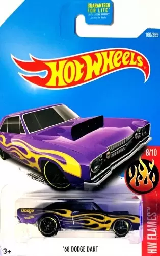 Mainline Hot Wheels - 68 Dodge Dart HW Flames