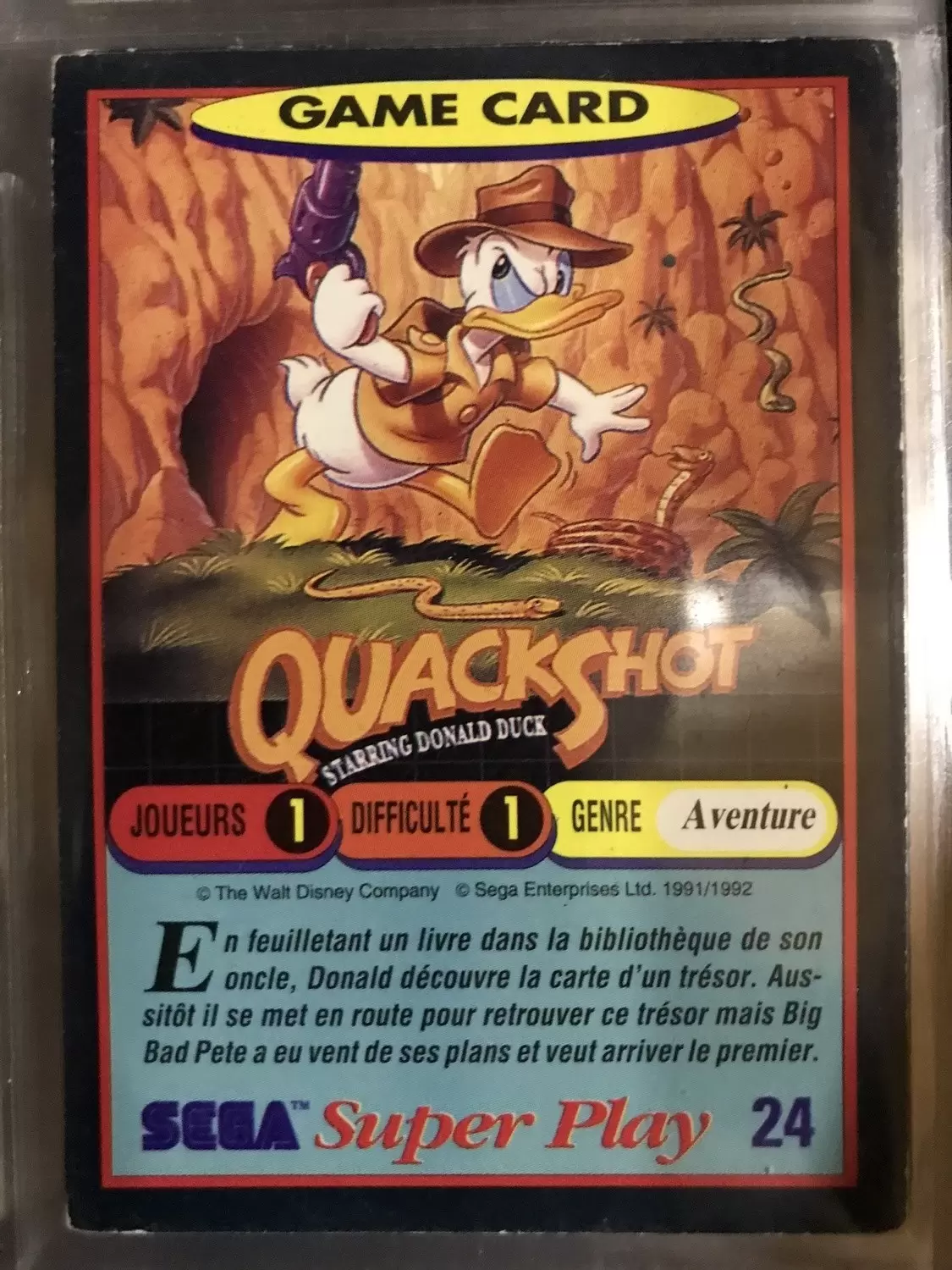 Sega Super Play - Donald Duck In Quackshot