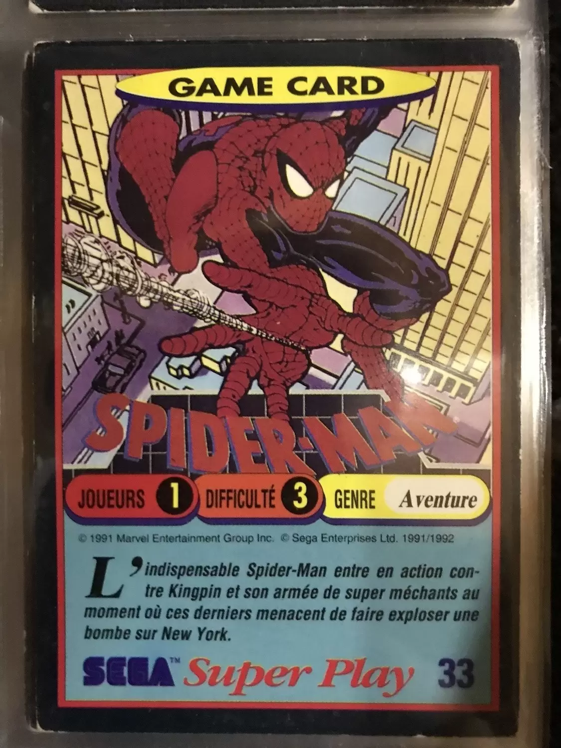 Sega Super Play - Spiderman