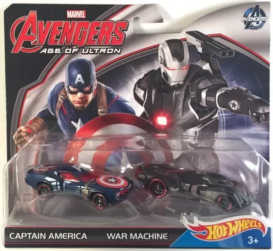 Marvel Character Cars - Avengers Age of Ultron - Captain America & War Machine