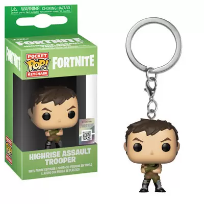 Fortnite - POP! Keychain - Highrise Assault Trooper