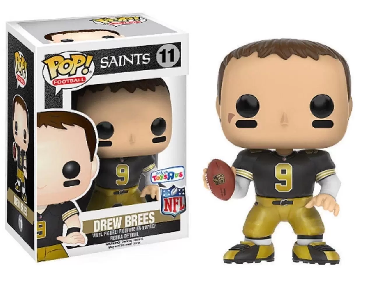 POP! Football (NFL) - NFL: New Orleans Saints - Drew Brees (Exclusive)