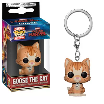 Marvel - POP! Keychain - Captain Marvel - Goose The Cat