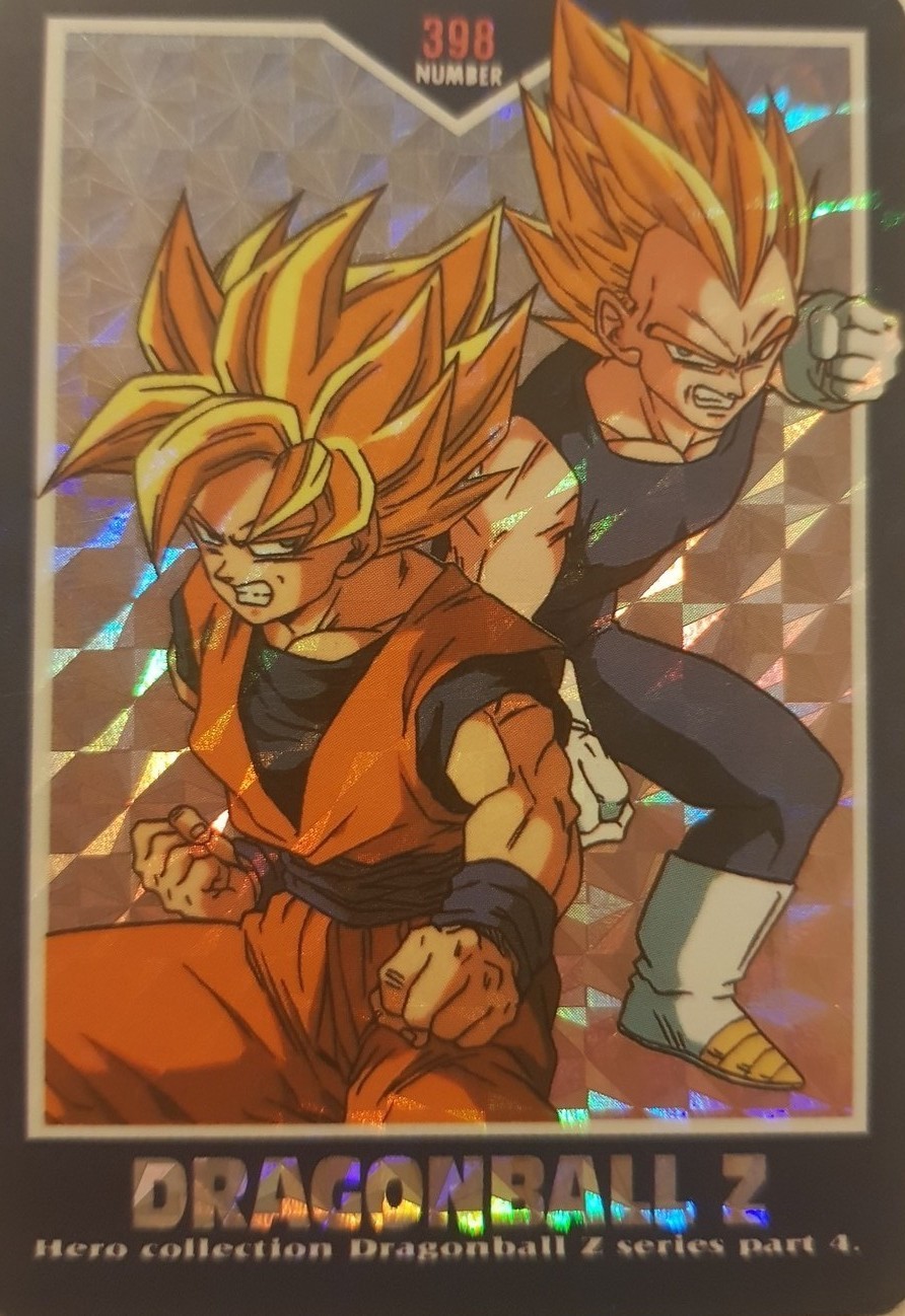 dragon ball z series 1 cards