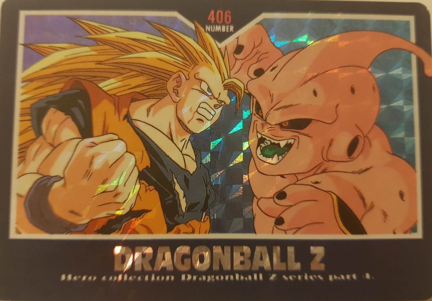 Carte N° 406 - carte Dragon Ball 406 Dragon Ball Z Hero ...