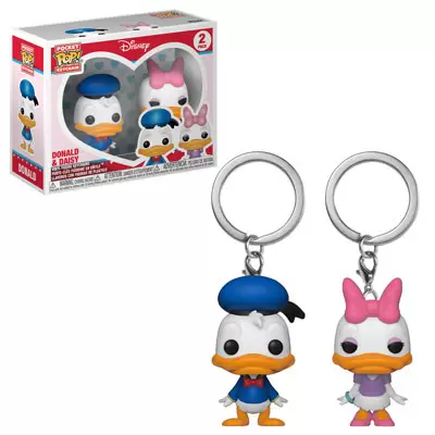 Disney - POP! Keychain - Disney - Donald & Daisy 2 Pack