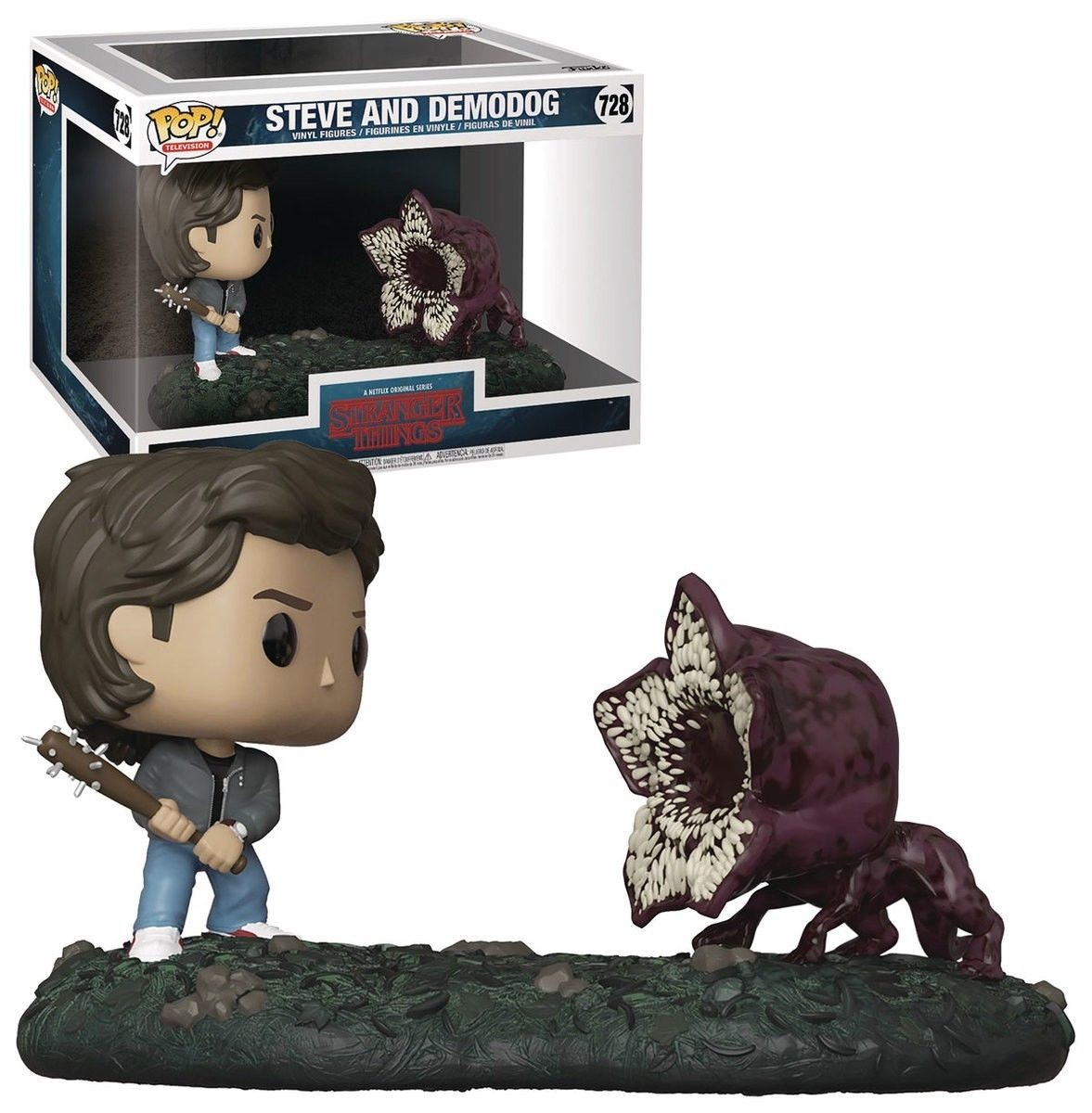 Stranger Things Steve And Demodog Pop Television Action
