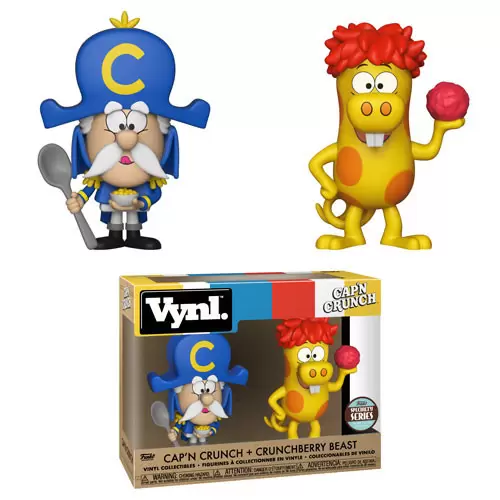 Funko Vynl. - Cap\'N Crunch - Cap\'N Crunch + Crunchberry Beast