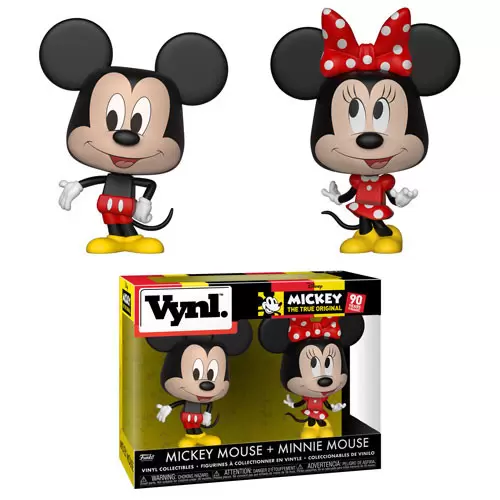Funko Vynl. - Disney - Mickey Mouse + Minnie Mouse
