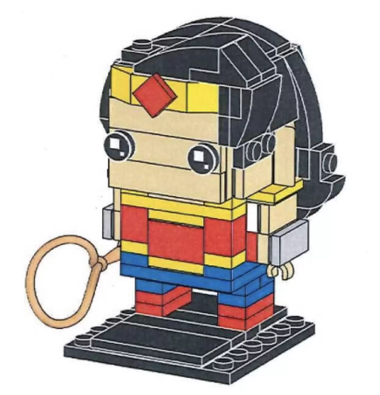 LEGO BrickHeadz - Wonder Woman (LEGO Special Build)