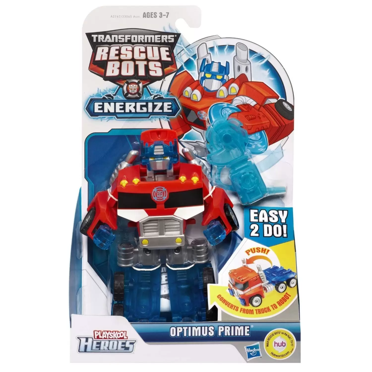 Transformers Rescue Bots - Energize - Optimus Prime