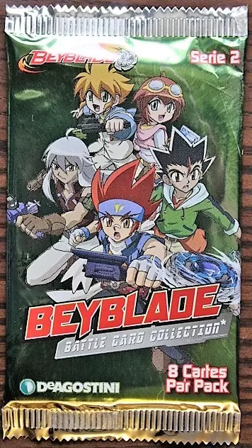 Beyblade : Battle Card Collection Série 2 - Booster 8 cartes