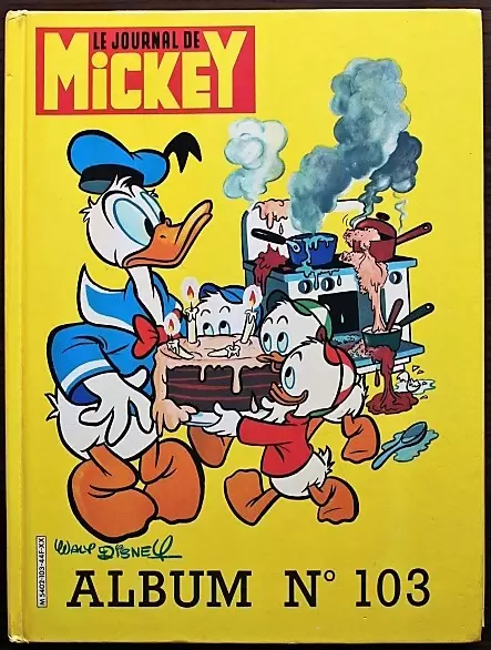 Recueil du journal de Mickey - Album n°103 (n°1594 à 1603)