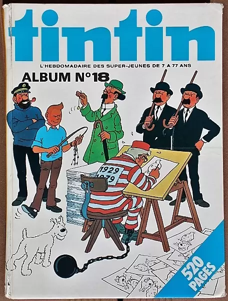 Recueil du Journal de Tintin (Nouvelle édition) - Album N° 018