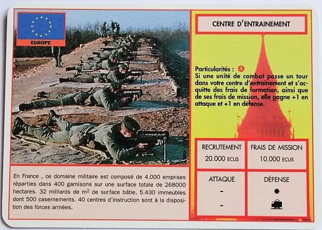 Operation Blast - Europe - Centre d\'entrainement