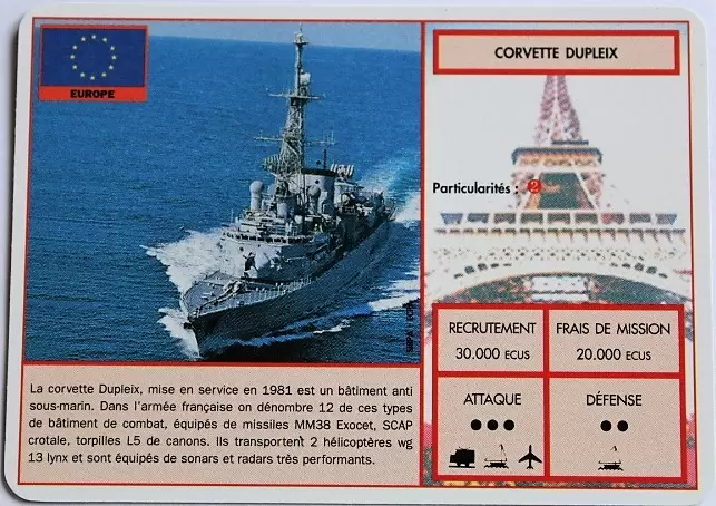 Operation Blast - Europe - Corvette Dupleix