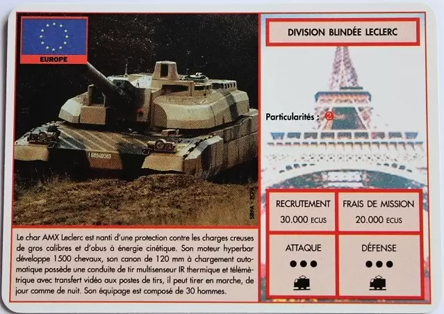 Operation Blast - Europe - Division blindée Leclerc