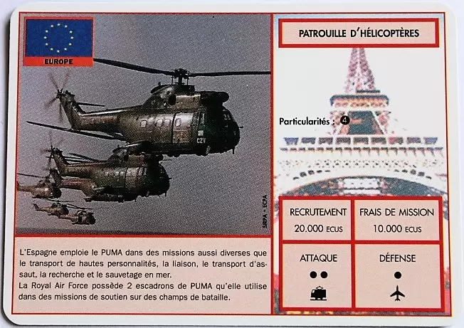 Operation Blast - Europe - Patrouille d\'hélicoptères