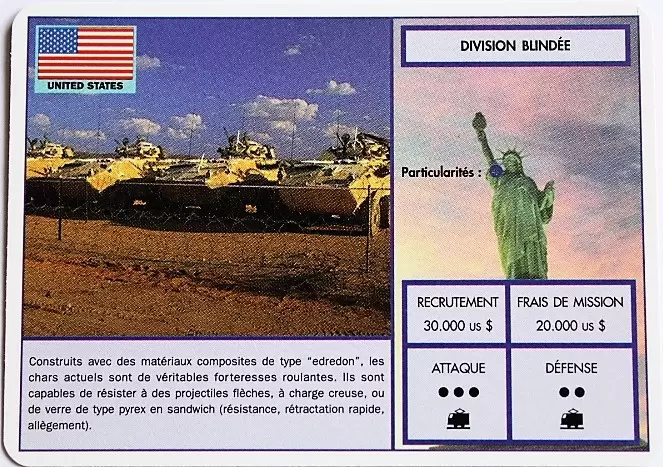 Operation Blast - United States - Division blindée