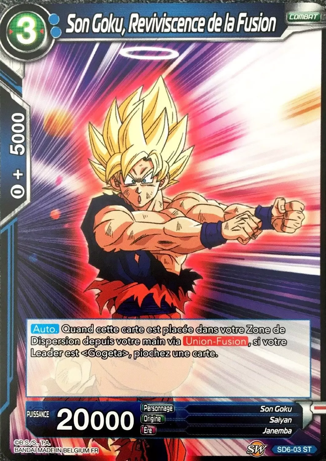 Resurrected Fusion [SD6] - Son Goku, Reviviscence de la Fusion