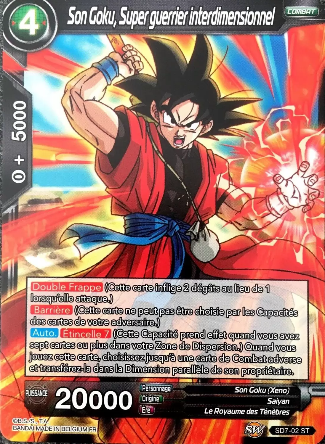 Sheron Advent [SD7] - Son Goku, super guerrier interdimensionnel