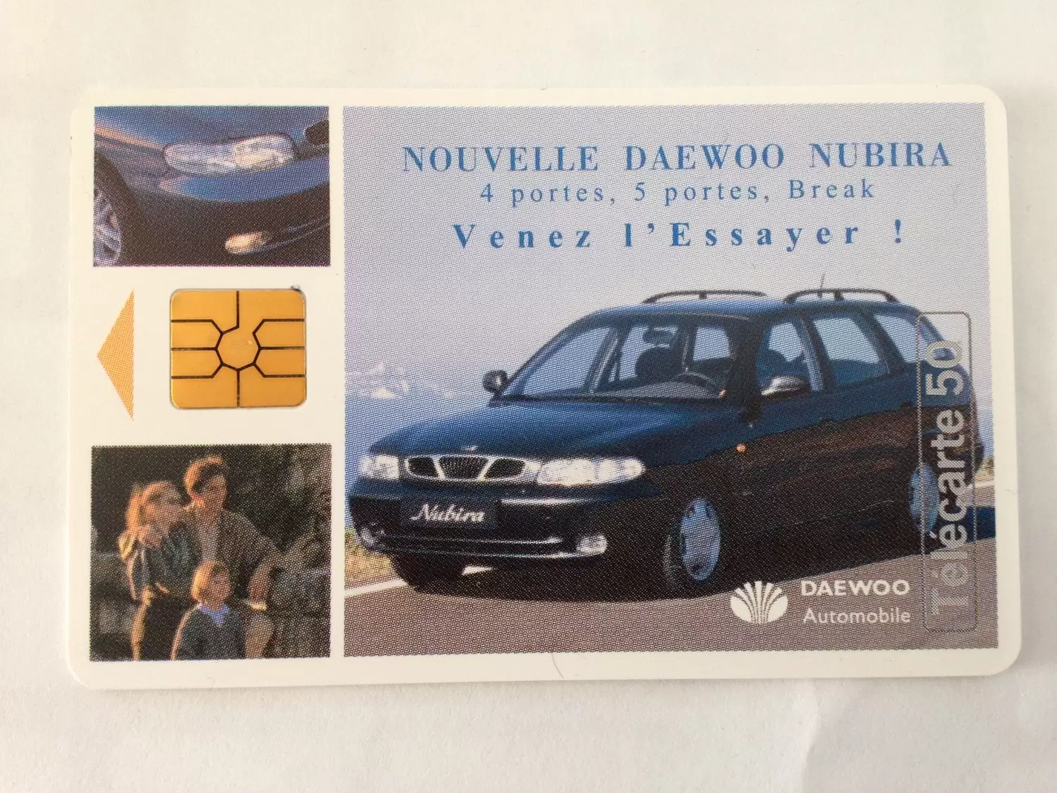 Télécartes - Nouvelle Daewoo Nubira