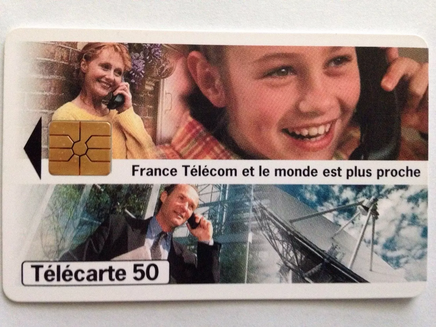 Télécartes - France Telecom et le monde est plus proche