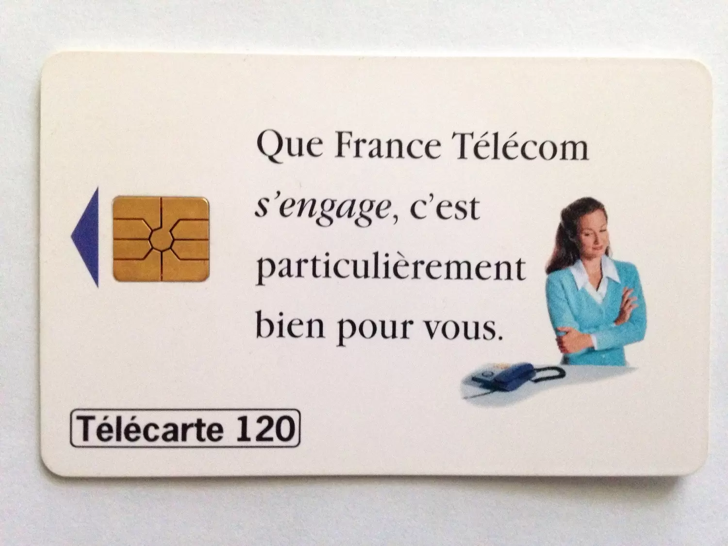 Télécartes - France Télécom s\'engage