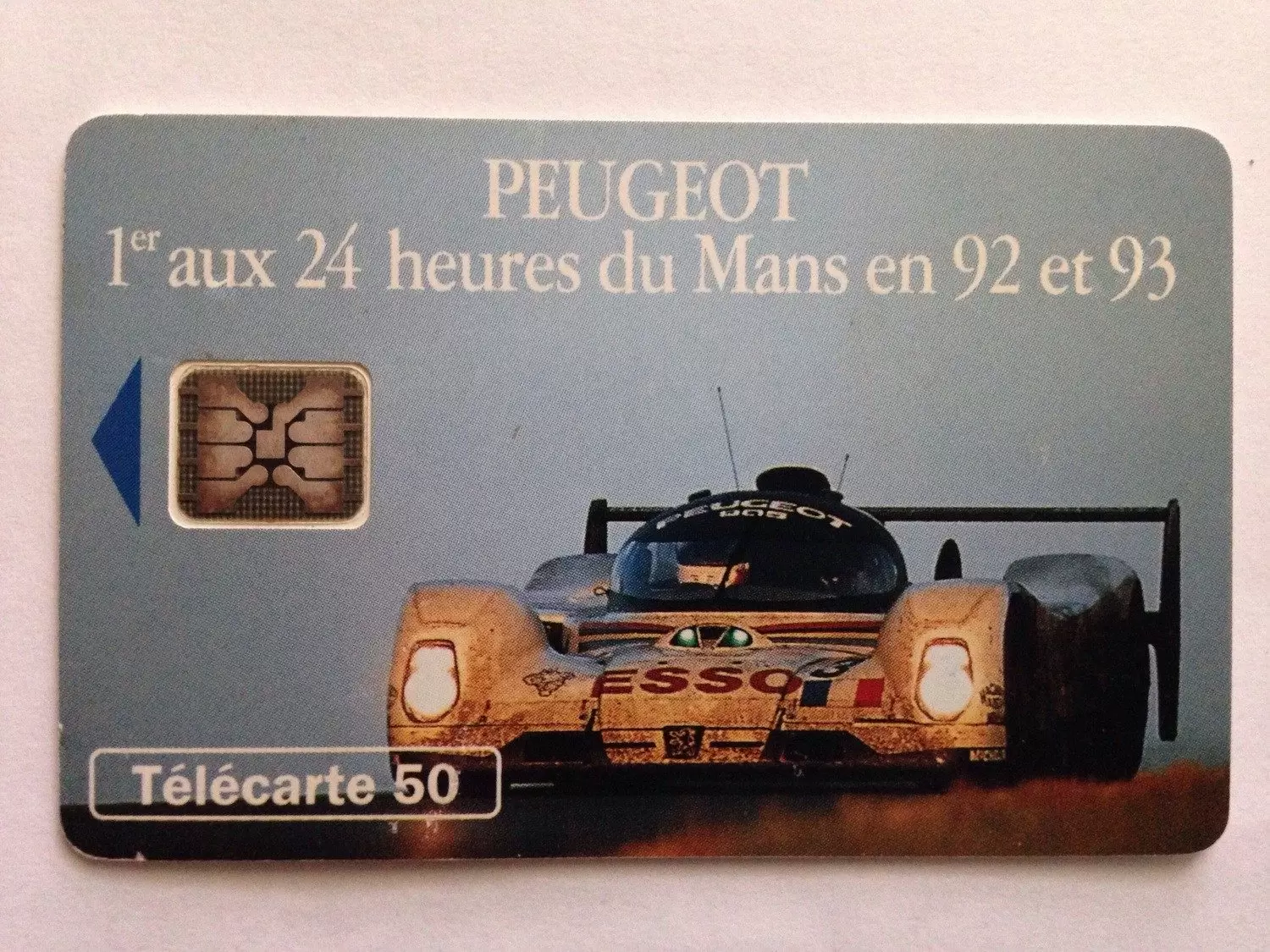 Télécartes - Peugeot - 24 heures du Mans en 92 et 93