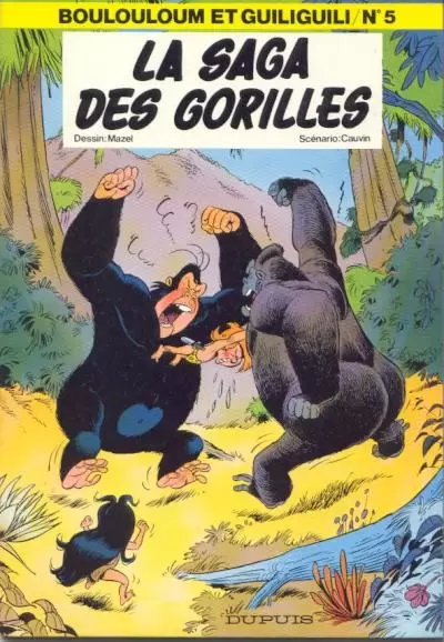 Boulouloum et Guiliguili (Les Jungles Perdues) - La saga des gorilles