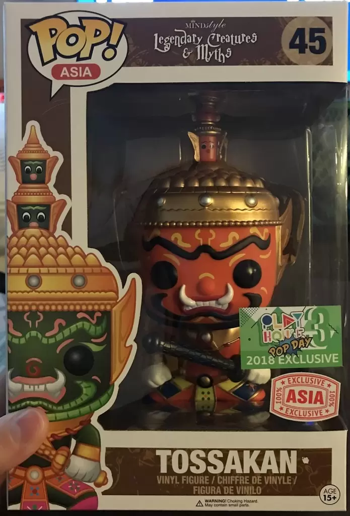 POP! Asia - Legendary Creatures & Myths - Tossakan Orange