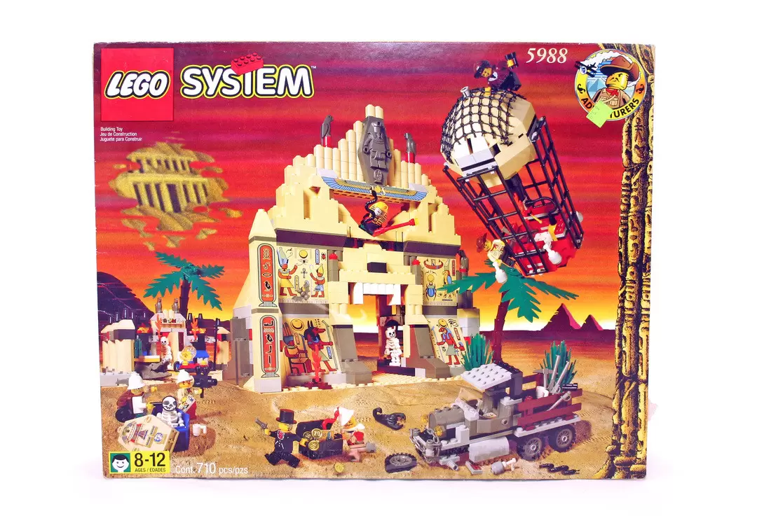 læder Løft dig op Kvæle The Temple of Anubis - LEGO System set 5988