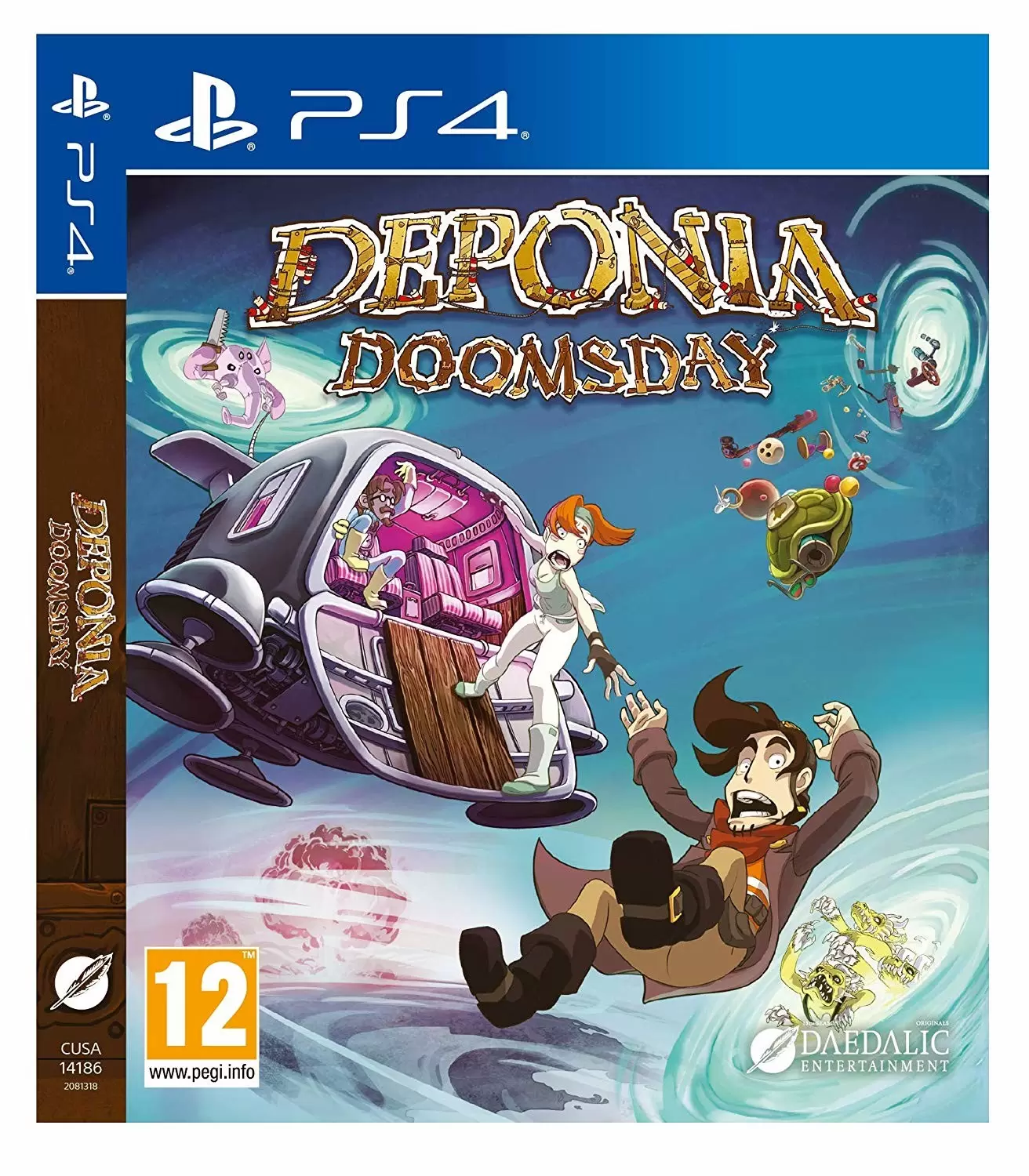 Jeux PS4 - Deponia Doomsday