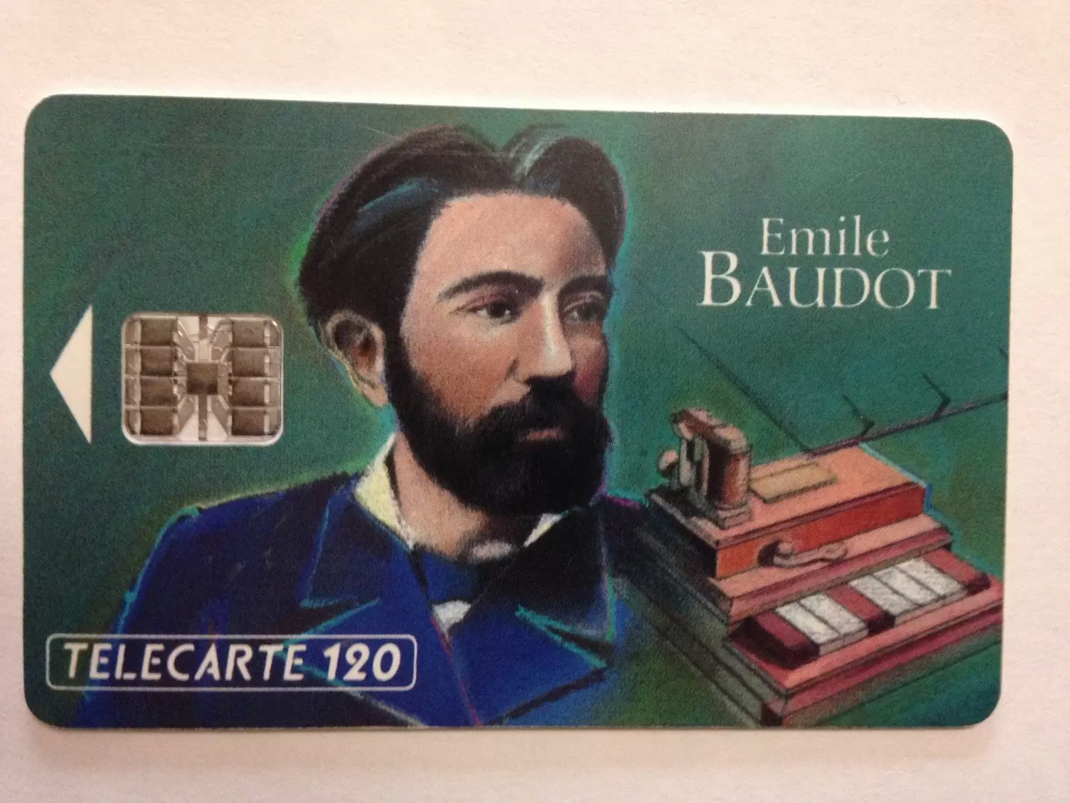 Télécartes - Emile Baudot (1845 - 1903) T120
