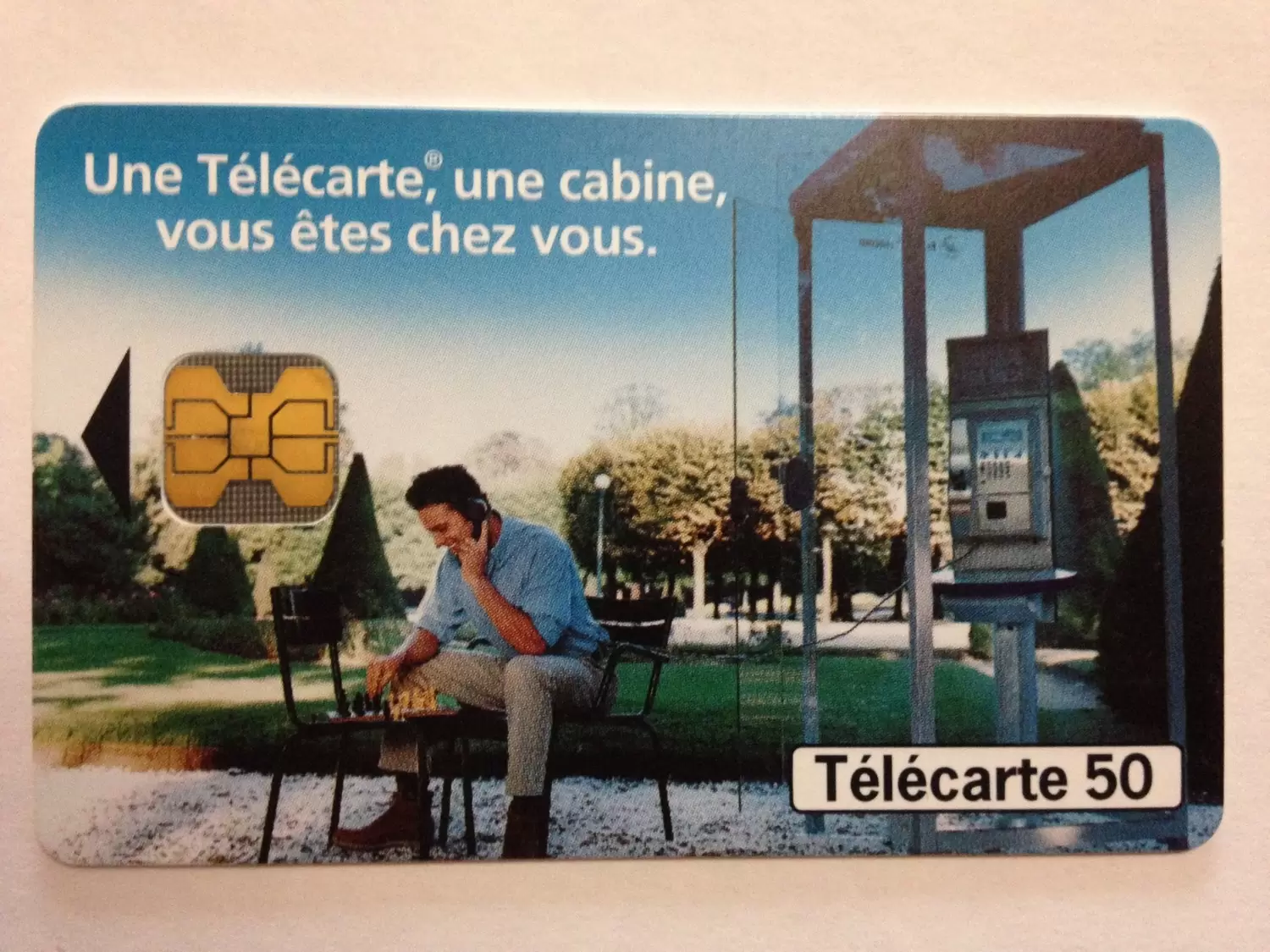 Télécartes - Une télécarte, une cabine, vous êtes chez vous.