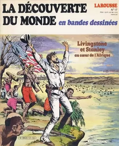 La découverte du monde en Bandes Dessinées - Livingstone et Stanley au cœur de l\'Afrique