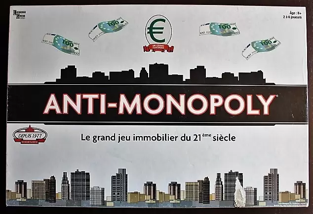 Undefinable Monopoly - Anti-Monopoly