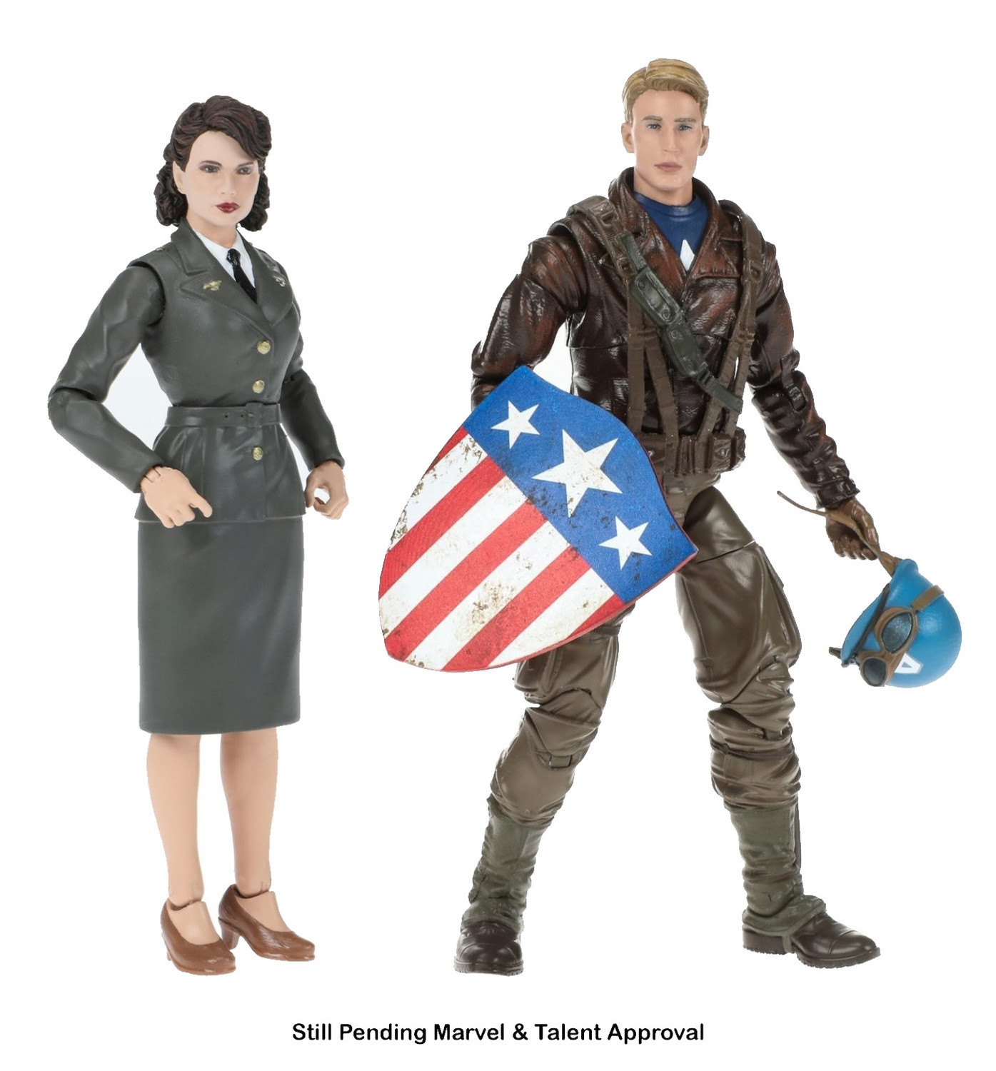 Marvel 80 Years First Avenger Peggy Carter & Captain